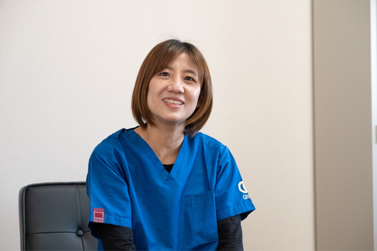 2015年4月入職　看護師H.M